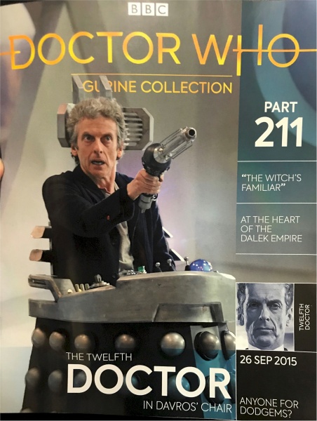Doctor Who Eaglemoss Magazine The Witch's Familiar #211